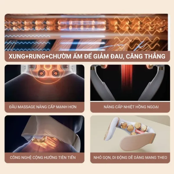 Lý do bạn nên sử dụng máy massage cổ vai gáy 8D-PRO